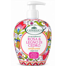 Жидкое мыло для рук L'Angelica Rosa & Legno di Cedro, 500 мл